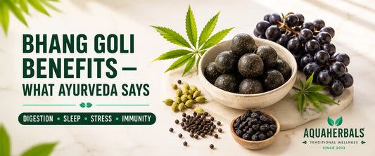 Bhang Goli Benefits: What Ayurveda Says About Munakka Bhang Goli