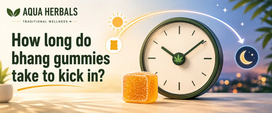 How long do bhang gummies take to kick in?