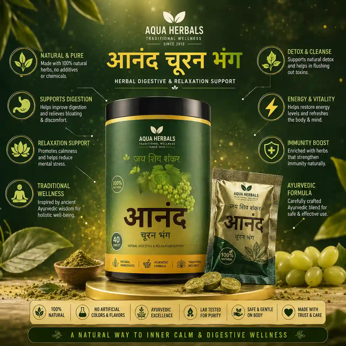 Anand Churan Bhang traditionally associated with digestive comfort and calm