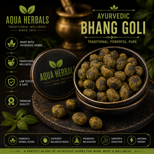 Ayurvedic Bhang Goli – Traditional Vijaya Preparation