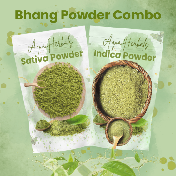 Bhang powder combo indica and sativa