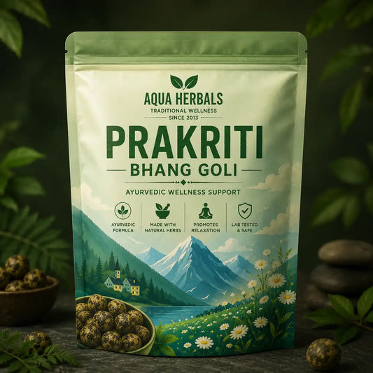 Organic Bhang Goli - Aqua Herbals