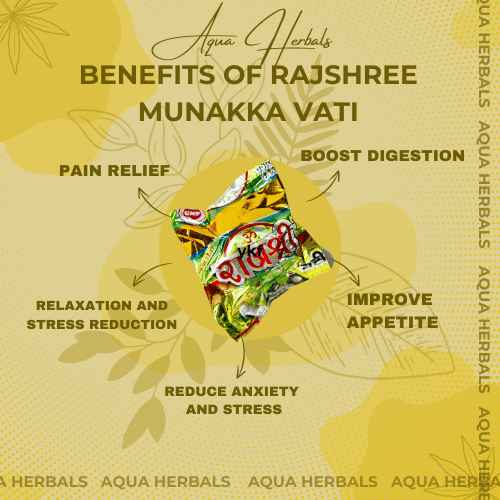 Rajshree Munakka Vati Benefits