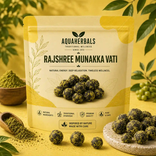  Traditional Bhang Goli | AquaHerbalsRajshree Munakka Vati bhang goli balls made with munakka and Vijaya leaf, AquaHerbals