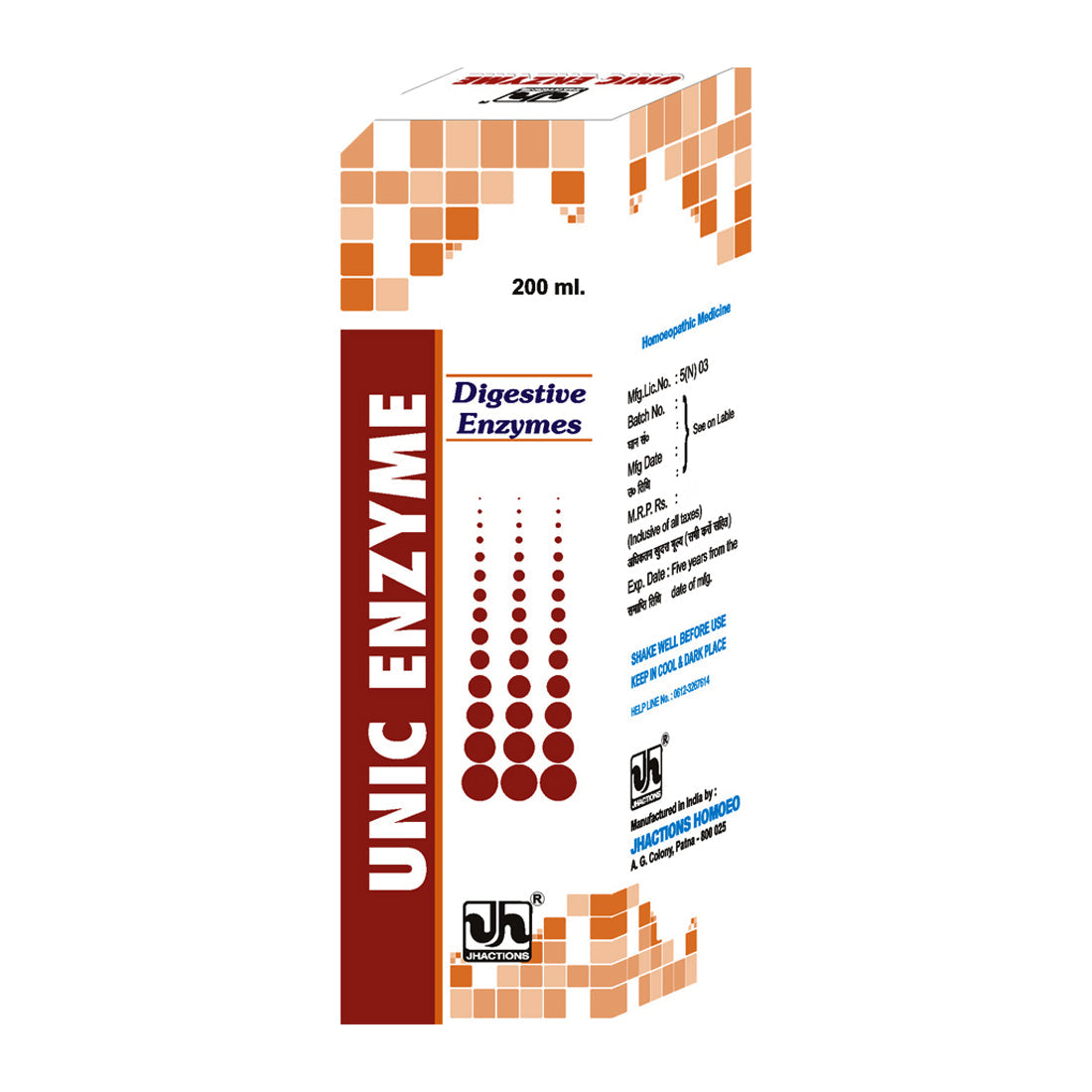 JHACTIONS® UNIC ENZYME