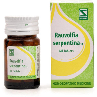 Willmar Schwabe India Rauvolfia Serpentina 1X Tablets (20g)