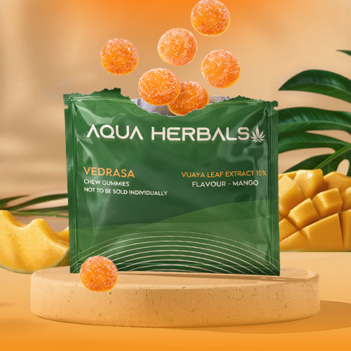 vedrasa mango cbd chew gummies texture